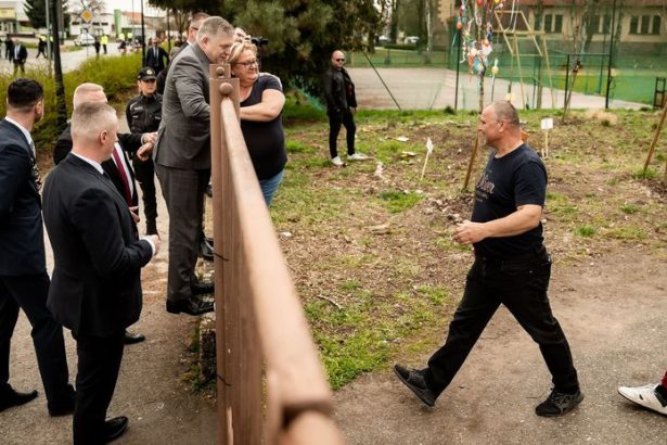 VIDEO Fico zacal rokoanie vlady skokom na plot Kabinet schvalil miliony pre region aj nove projekty