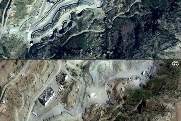 pred a po naletoch satelitne snimky odhaluju co zostalo z iranskych vojenskych zariadeni