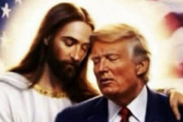 Lavicovym sialencom sa to nebude pacit Trump opat rozviril emocie veriacich s dalsou fotkou Jezisa