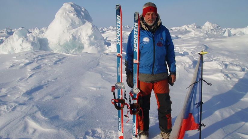 Miroslav Jakes zahynul na Spicbergoch Legendarne polarnik spadol do praskliny