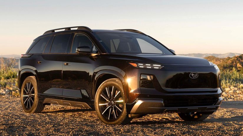 Subaru Getaway Plejady odhalili stvrty elektromobil Cielom su velke SUV