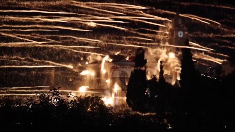 VIDEO Raketova vojna v Grecku Farnici po sebe strielali ako sialeni
