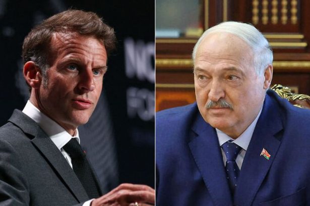 Macron prekvapivo telefonoval Lukasenkovi Co odkazal Putinovmu najblizsiemu spojencovi