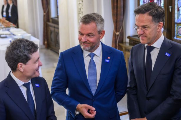 Slovensko sa stalo jednym z najvyznamnejsich vyrobcov municie v ramci NATO zdovaznil Pellegrini po stretnuti lidrov Bukrestskej deviatky
