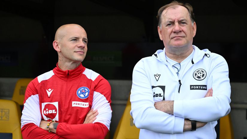 Chvalabohu povzdychol si Weiss po gole oblubenca tribun priznal z coho bol nestastny nemuze takto skoro dostat zltu kartu