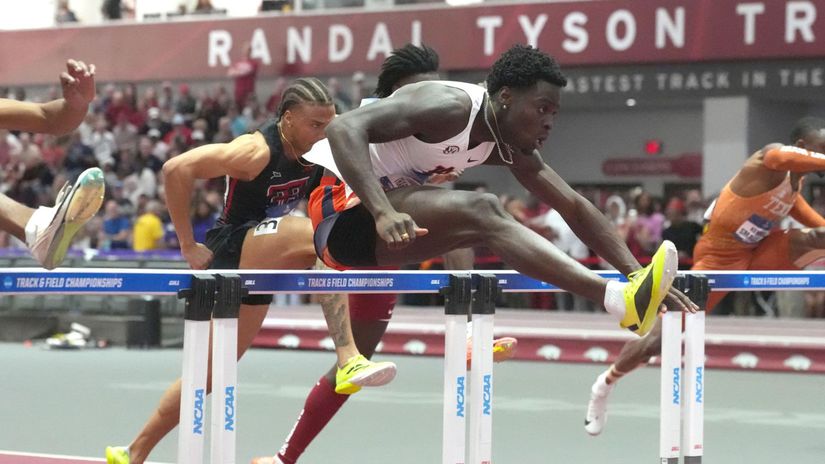 Mladik sokoval atleticky svet 20 rocny student vytvoril svetovy rekord na 110 m prekazok