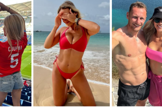 Zvodne krivky tela ako bohyne Ceski futbalisti maju po boku ocharujuce partnerky