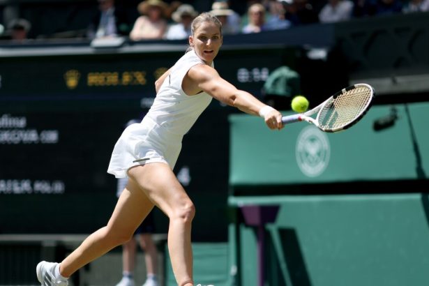 Cesk Plskov s debaklom Proti favoritke Swiatekovej zskala len tyri gemy Tenis portweb