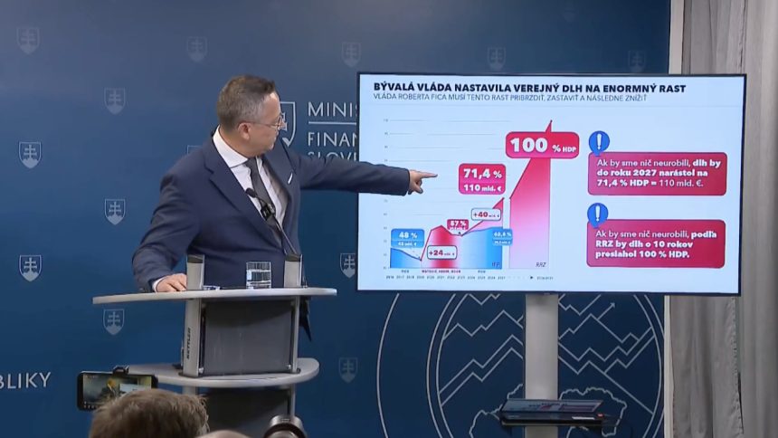 Eurostat Slovensku rastie verejny dlh V Europe vsak stale patrime k menej zadlzenym krajinam Ekonomika Spravy