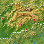 KVIZ Milujete Slovensko Potom bude tato mapa pre vas hraka Slovensko Cestovanie
