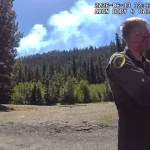 VIDEO Policajta prekvapil pilot cely od krvi So stihackou F 18 narazil do stromov a musel sa katapultovat
