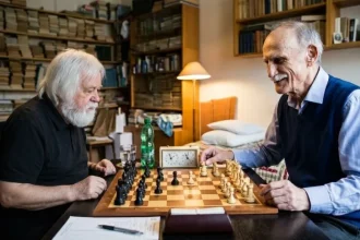 Komunisti ho trestali za partiu s emigrantom. Nevidiaci šachista zo Slovenska je unikát
