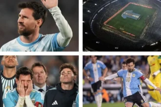 Messi sa rozlúčil s Argentínou gólom, dlaňami v tvári a slzami