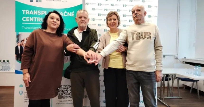 Príbeh ako od Steelovej na Slovensku: Dva manželské páry spojila osudová výmena obličiek