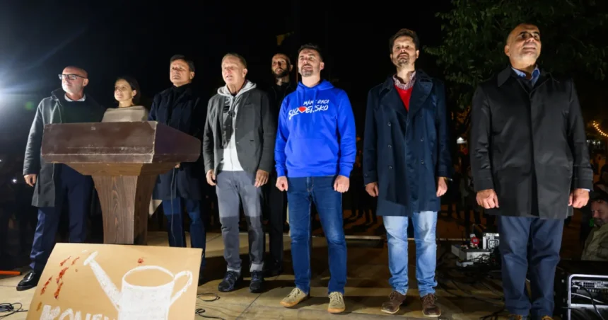 Šimečka zvoláva zhromaždenie k 17. novembru, pozval aj Matoviča?