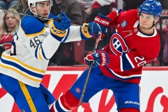 Slafkovského šikovné ruky: Montreal zdolal Buffalo, Slovák má druhý viacbodový zápas
