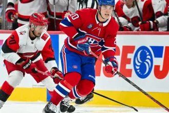 Slafkovský strelil prvý gól v sezóne. Slovák udržal Montreal v hre proti obhajcom titulu