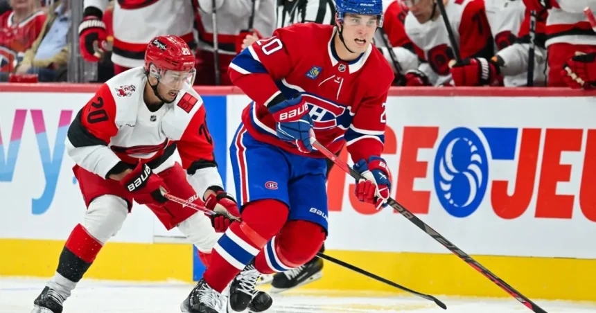 Slafkovský strelil prvý gól v sezóne. Slovák udržal Montreal v hre proti obhajcom titulu